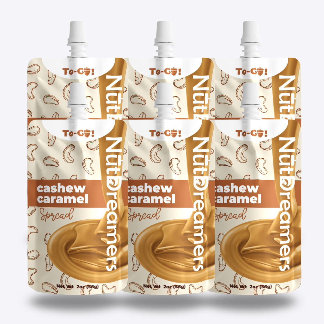 Cashew Caramel To‑Go (2 oz pouch)
